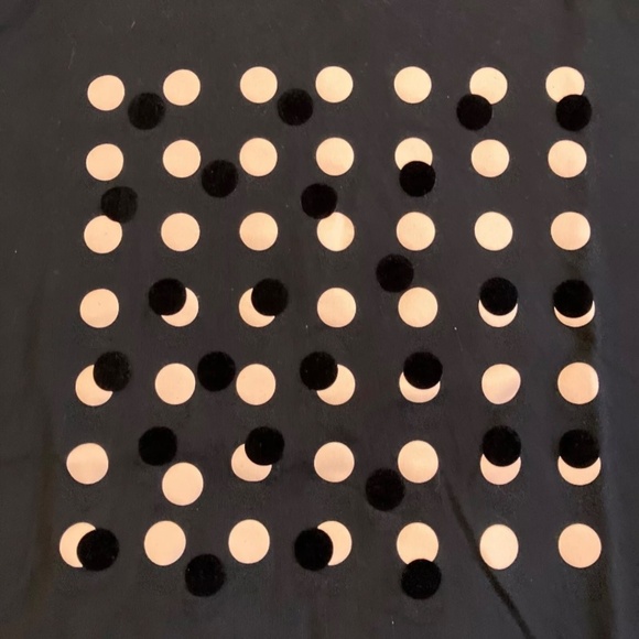 NWT Dusen Dusen x UNIQLO - Felt Circle Geometric Graphic T-Shirt Small - Picture 2 of 2